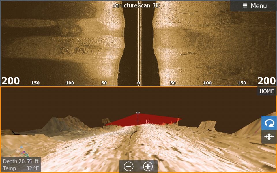 NAVICO - StructureScan 3D Modul mit 3D Heckspiegelgeber