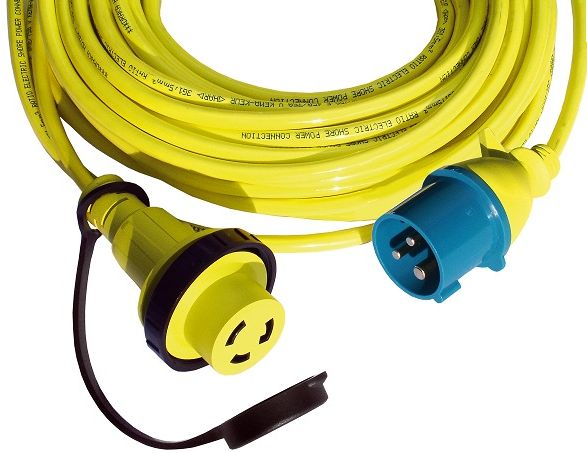 Landanschluss-Kabel, NEMA, 25 m - 230 V - 16 A