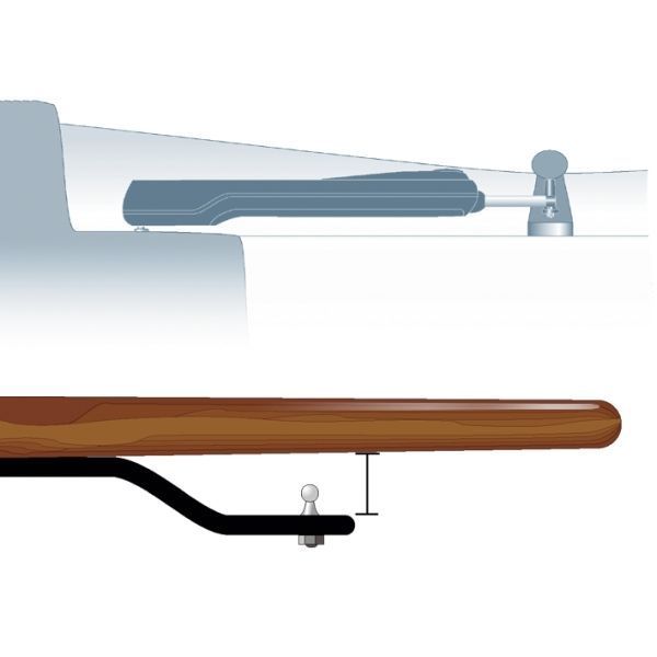 SIMRAD - spinning-base-holder 60 mm (2.4 in)