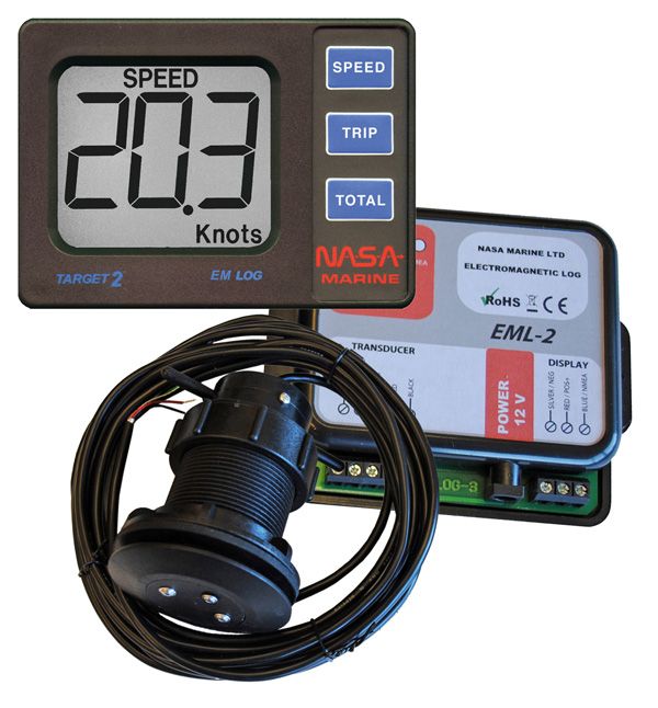 NASA - EML-2 & TARGET2 LOG Display - Electromagnetic Log