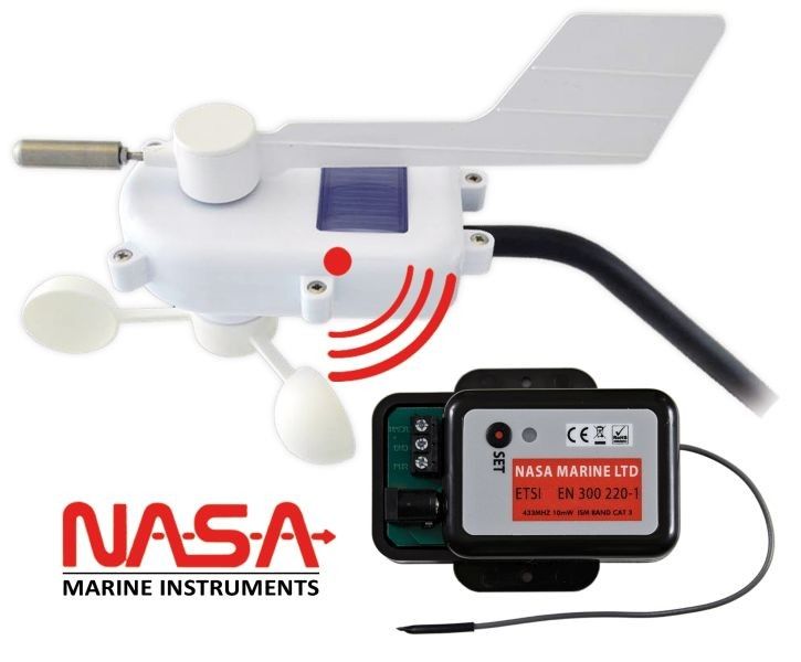 NASA - CLIPPER - Windmessanlage - kabellos, komplett