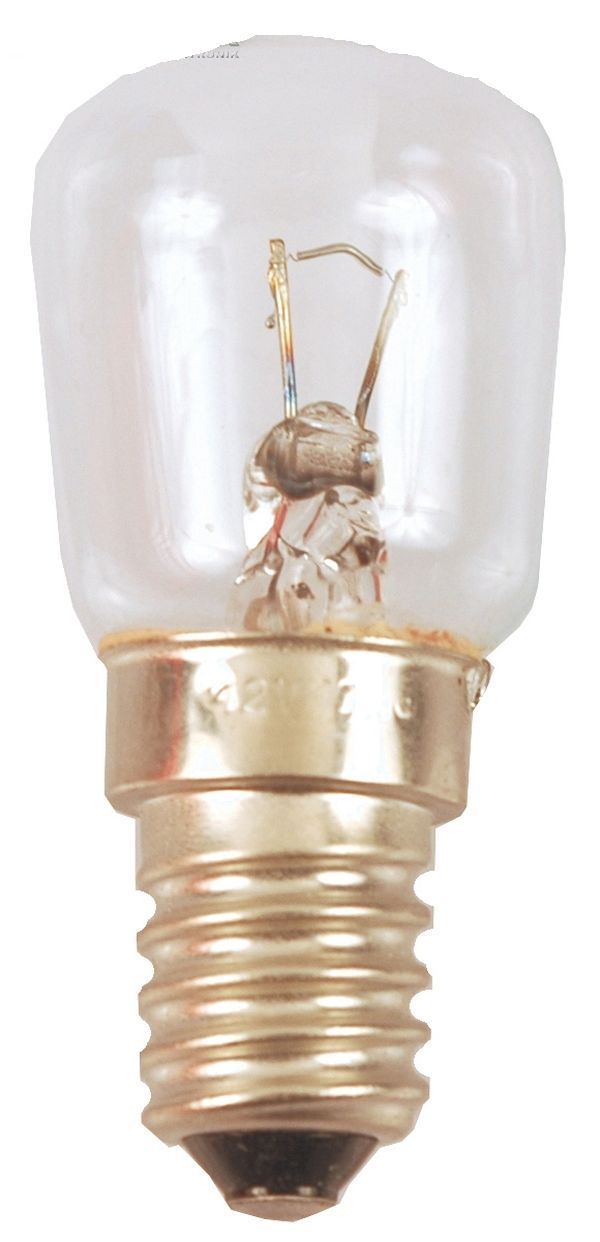 Birnenformlampen - 28 mm, E14 -  24  V / 10 W