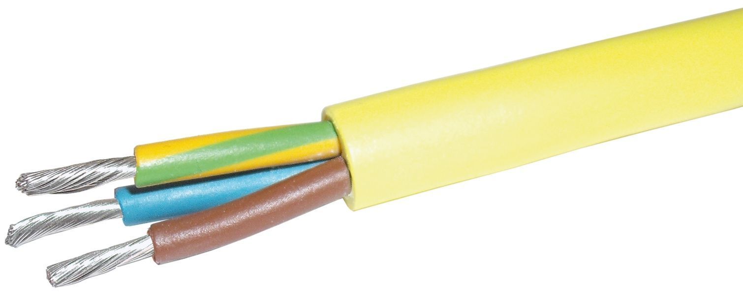 ÖLFLEX Kabel - Polyurethan-Mantel gelb verzinnt - 3 x 1,5mm²