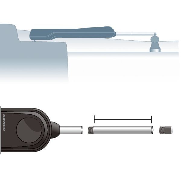 SIMRAD - 30 mm (1,2 in) Schubstangenverlängerung