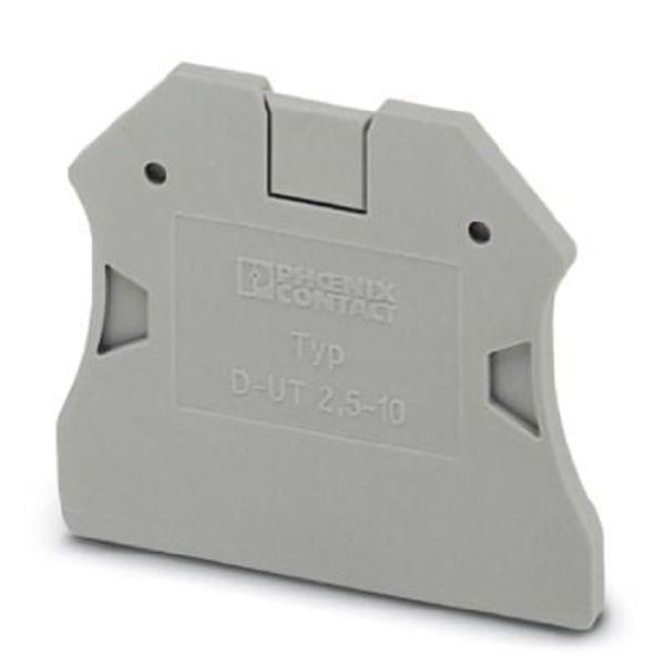 Abschlussdeckel für Reihenklemme UT4 und UT10