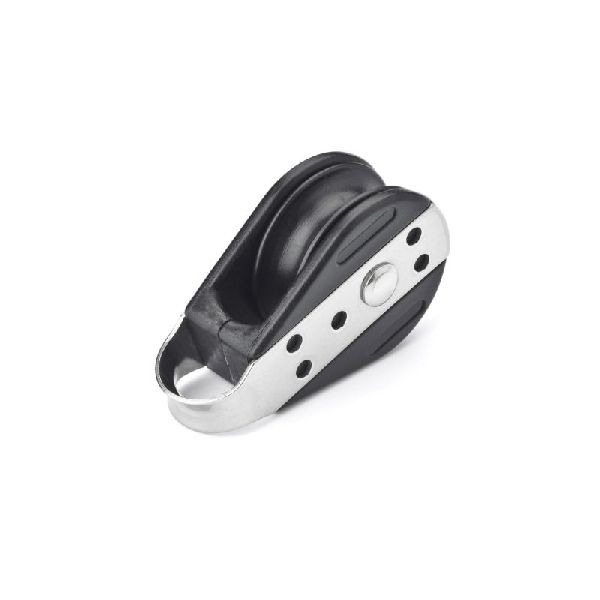 SEILFLECHTER - Mini-Block für 6 mm Schot, 1 Rolle Drehgelenk