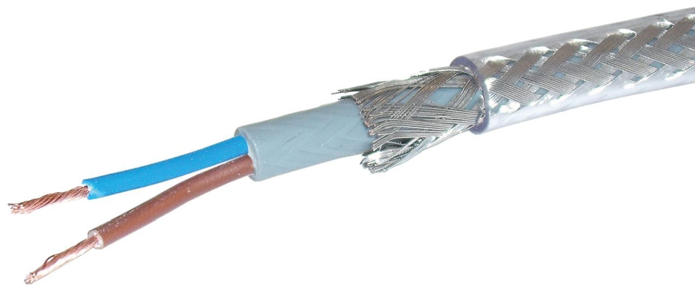 Steuerleitung - Kabel, abgeschirmt - 2 x 0,5 mm²
