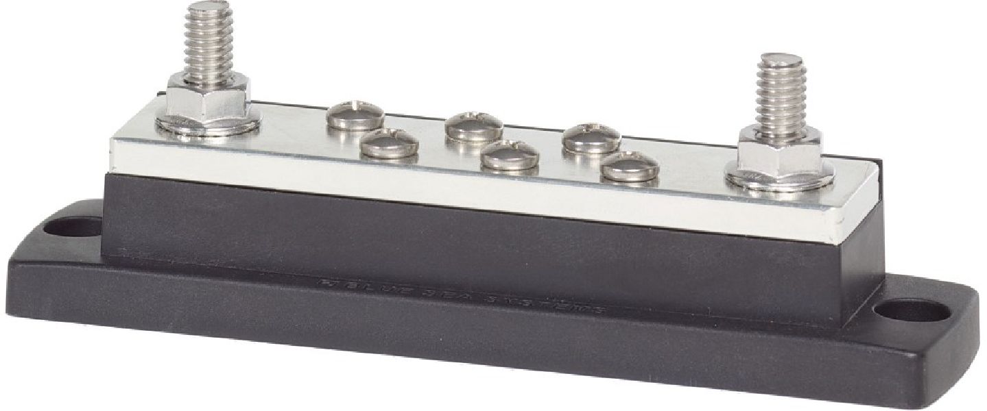 BLUE SEA - Sammelschiene 250 A - 2 Bolzen - 7,9mm MaxiBusBar
