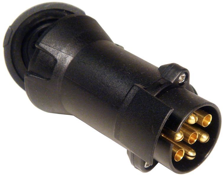 Anhänger Adapter für 7 polige KFZ-Steckdose