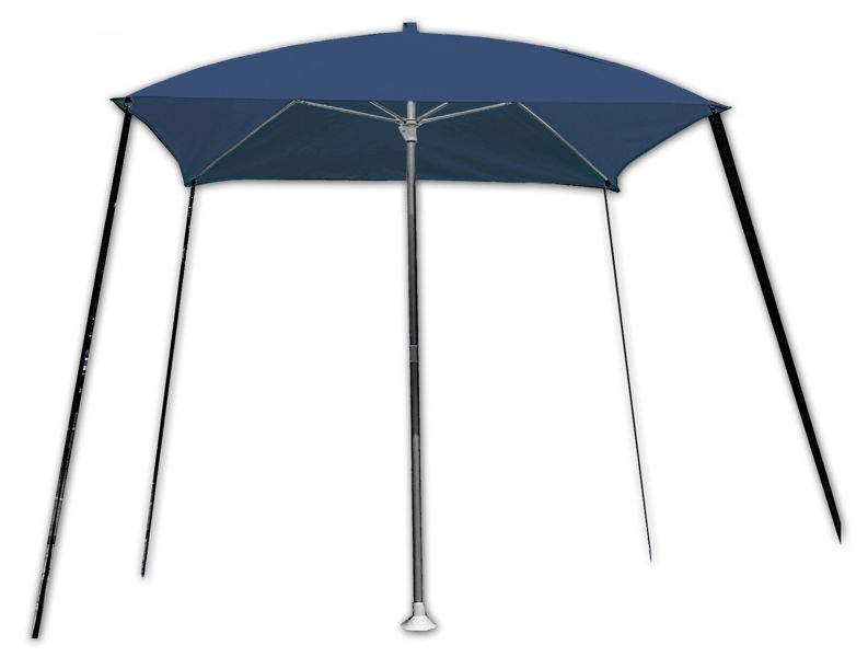 Boot Sonnenschirm navyblau - Bimini Sonnenschutz Sonnensegel