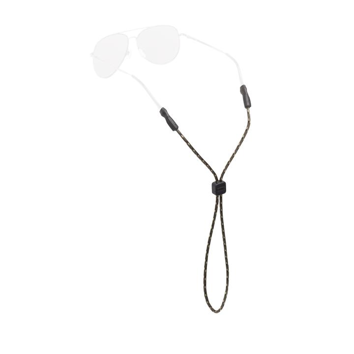 CHUMS - olive-sand-schwarzes Nylon-Brillenband - 5 mm