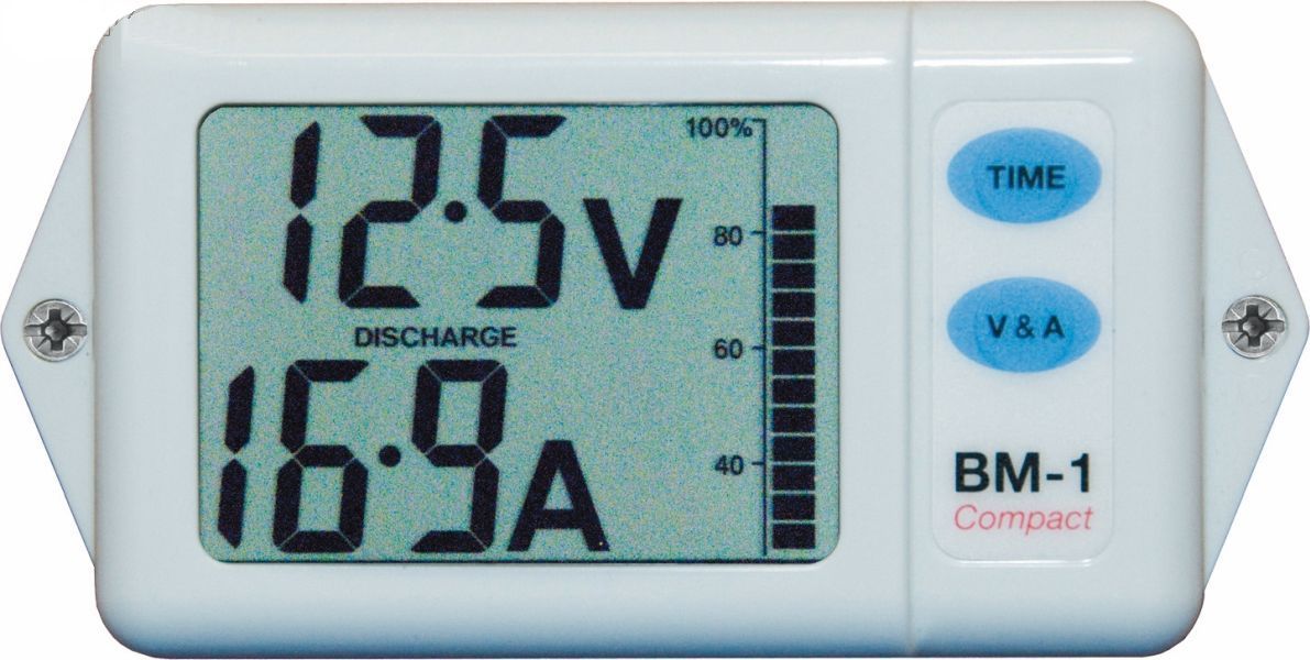 NASA - Batteriemonitor BM-1 COMPACT - weiß