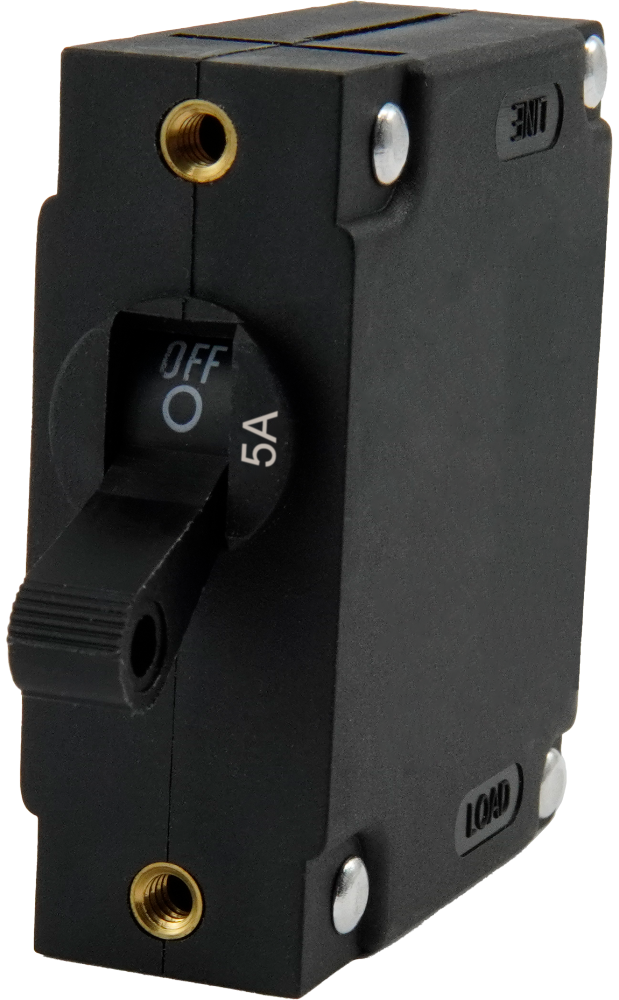 EGIS - A Series  schwarz Toggle einbau Circuit Breaker Siche
