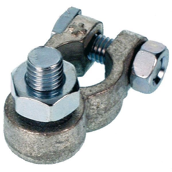 Batteriepolklemme - Plus mit Bolzen M10
