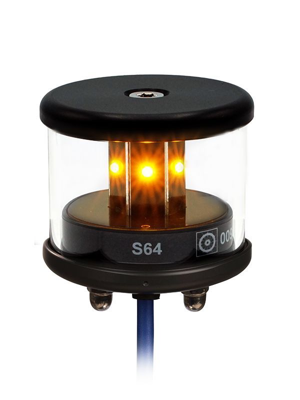 K2W - Navi-L. S64 (>50m) Std., Signal gelb 3 sm 24V