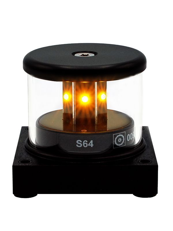 K2W - Navi-L. S64 (>50m)  Base, Std., Signal gelb 3 sm 24V