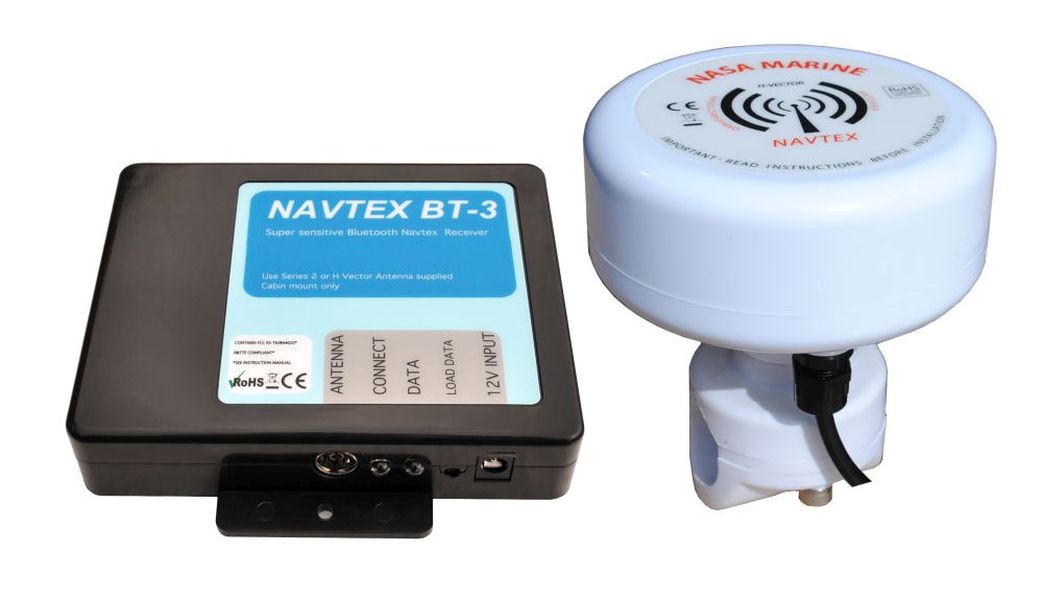 NASA - Bluetooth-Navtexempfänger BT-3 mit HV-Antenne