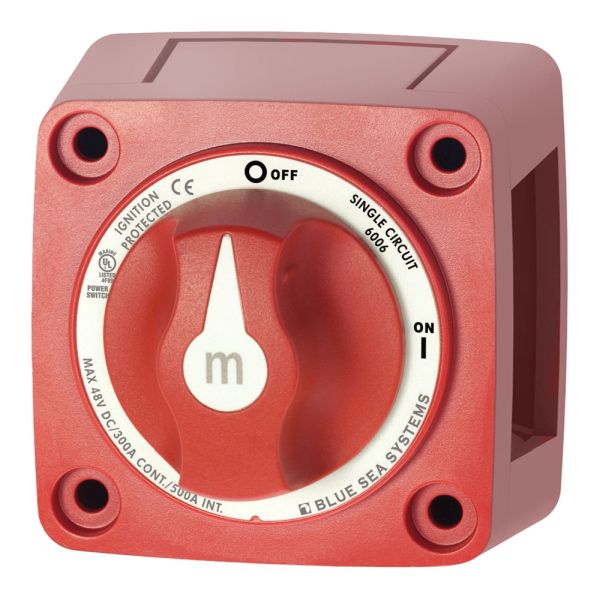 BLUE SEA - 300 A - Batterie Hauptschalter, m-Serie