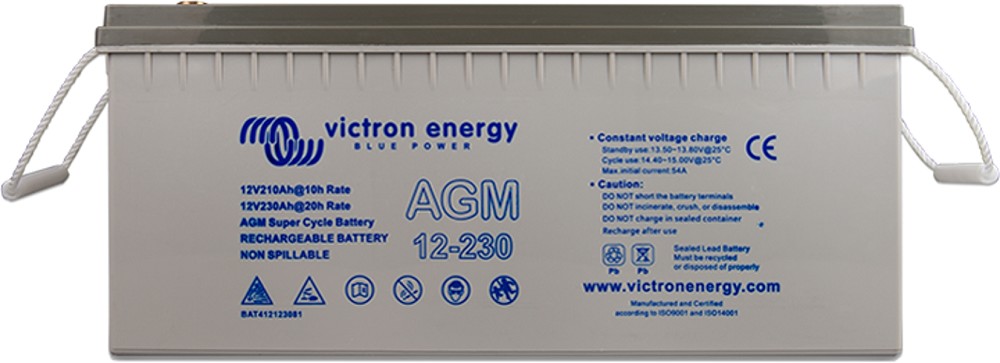 VICTRON - 12V / 25Ah AGM Supercycle Batt. (M5)