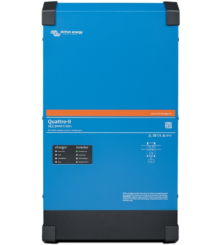 VICTRON - Quattro  II 24/5000 120-50/50