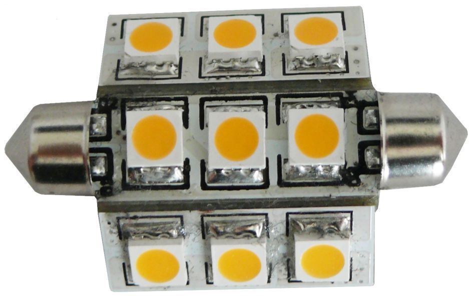 LED-Lampeneinsatz - Ersatz für Soffittenlampen - 42 mm