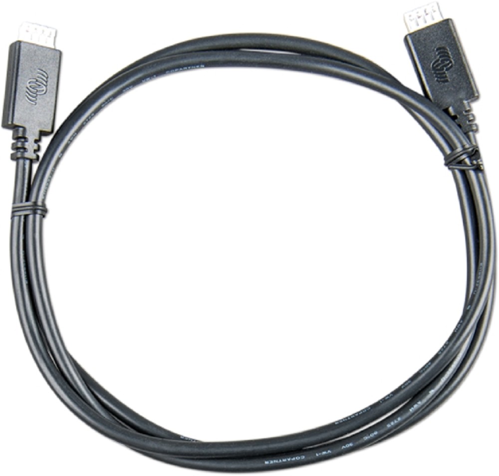 VICTRON - VE.Direct Cable 1,8m (one side Right Angle conn)