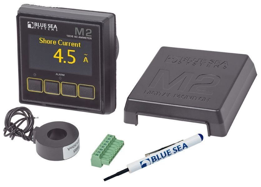 BLUE SEA - Amperemeter, AC - OLED M2