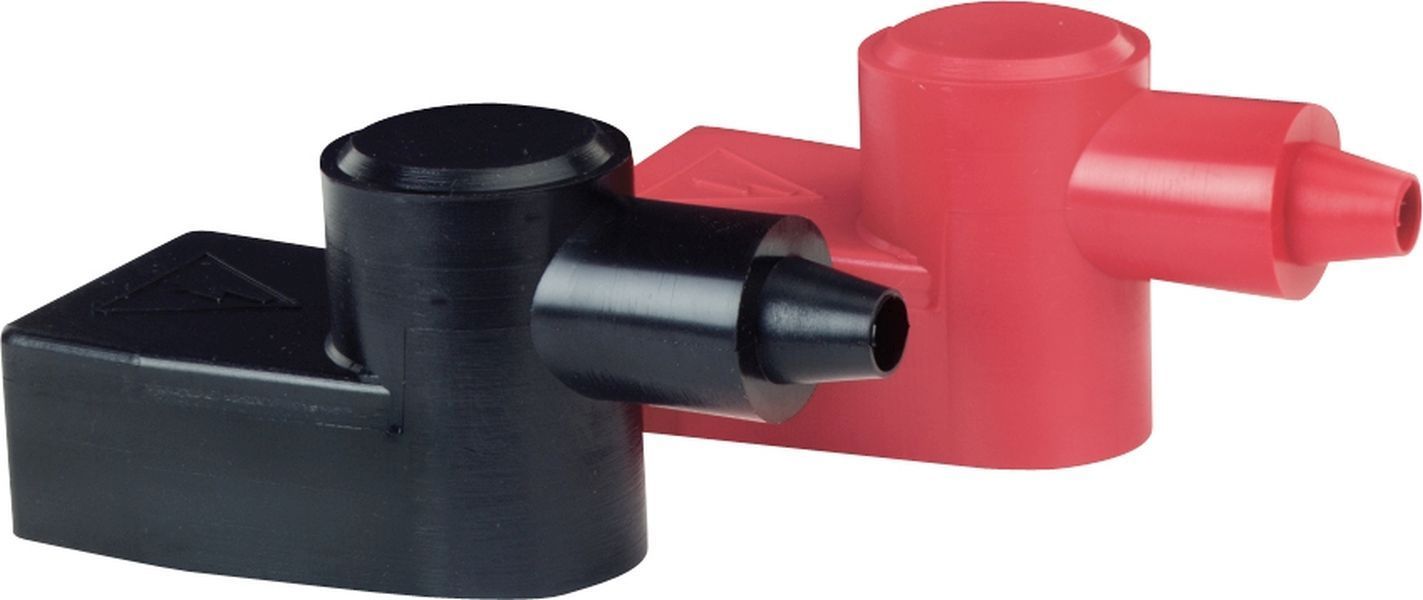 BLUE SEA - Batteriepolabdeckung-Paar rot + schwarz