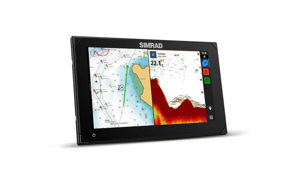 SIMRAD - NSX 3009 - 9" MFD mit Active-Imaging 3in1 Geber