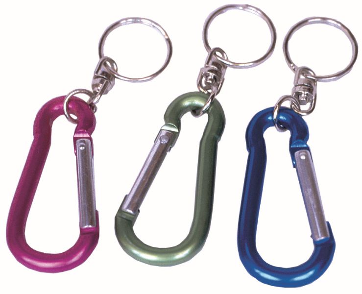 SEILFLECHTER - Aluminium-Karabiner 6 x 60 mm, farbig, Ring