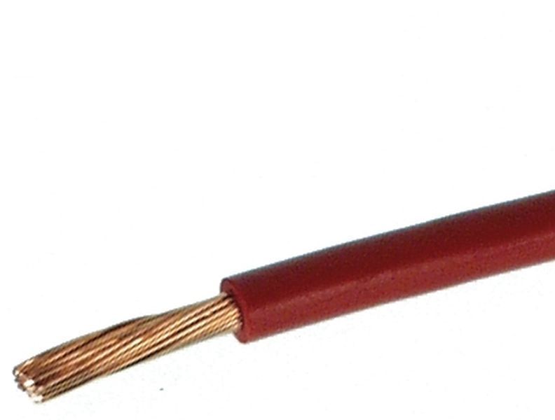 Litze H07V-K 2,5 qmm rot - Kabel