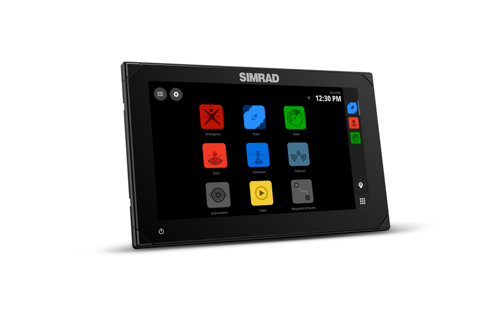 SIMRAD - NSX 3009 - 9" MFD mit Active-Imaging 3in1 Geber