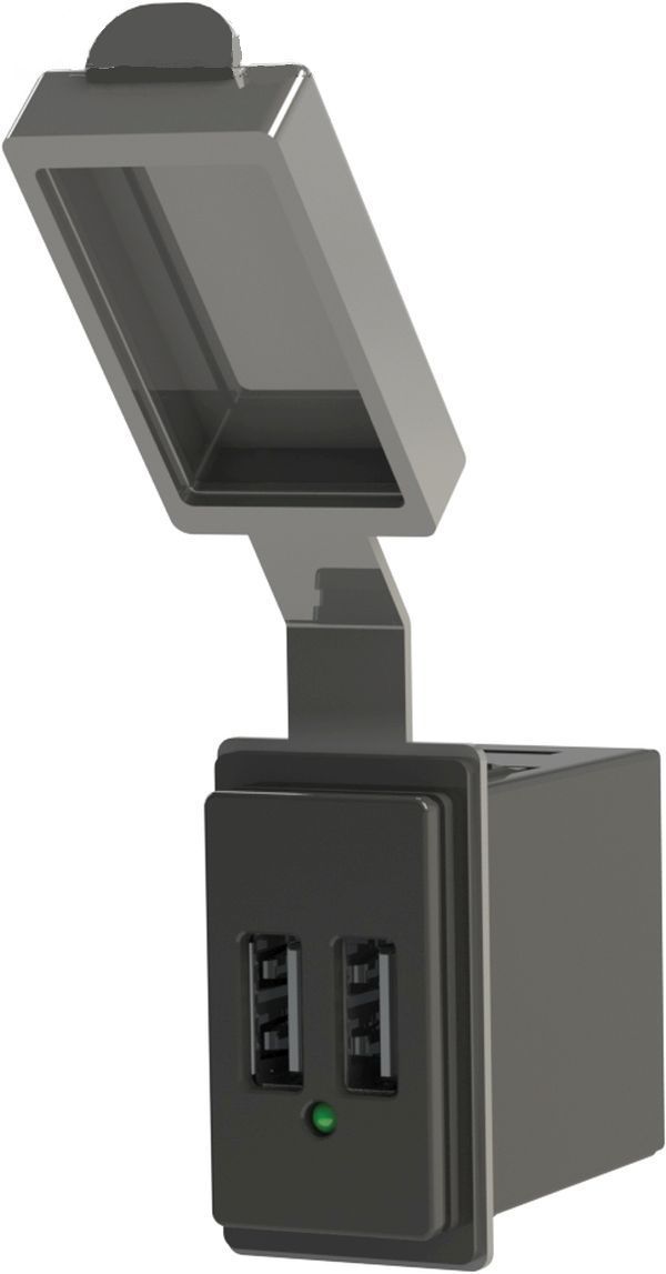 BLUE SEA - USB Ladeanschluss, für Schalterausschnitt