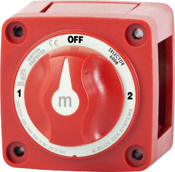 BLUE SEA -  300A - Batterie Umschalter, m-Serie