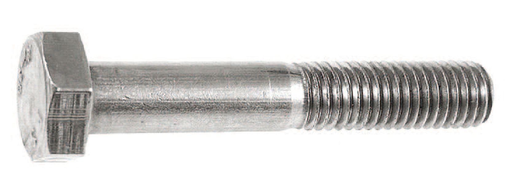 Sechskantschrauben -  M8 x 40 mm - 2 Stck. - V4A - Schaft