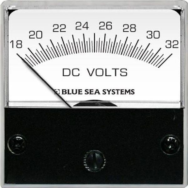 BLUE SEA - Voltmeter Micro DC 18–32V