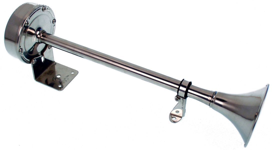 Elektro-Fanfare - Einhorn - 12 V - Edelstahl