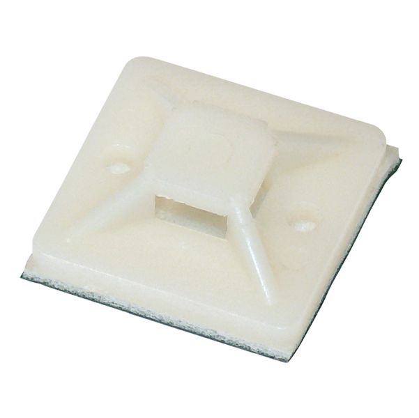 Klebesockel für Kabelbinder 20x20 - 50 Stück