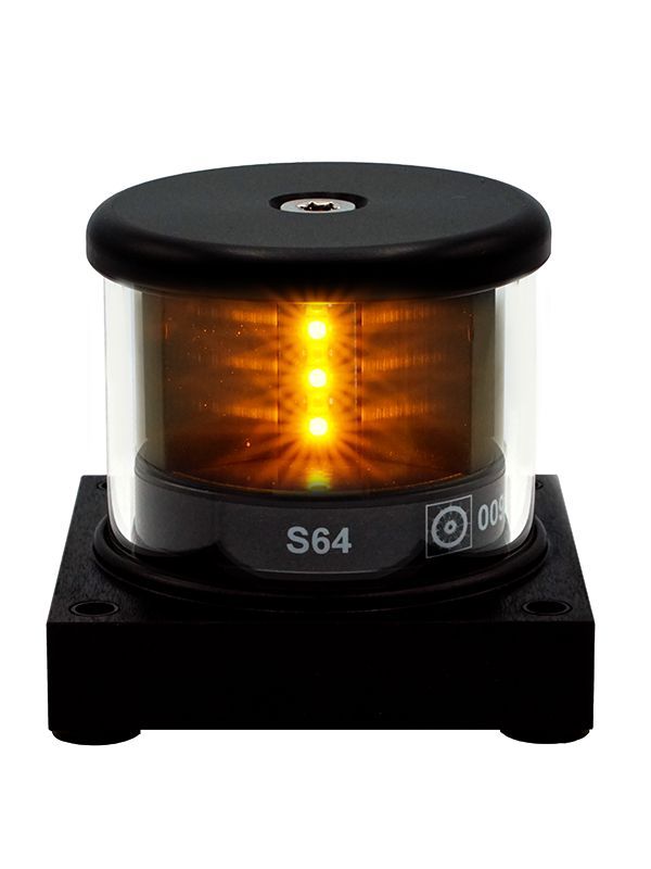 K2W - Navi-L. S64 (>50m)  Std., Heck Schlepp, gelb 3 sm 24V