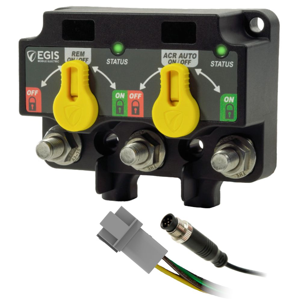 EGIS - XD NMEA 2000 Dual - (VSR/VSR),mit knopf - 8P DT,