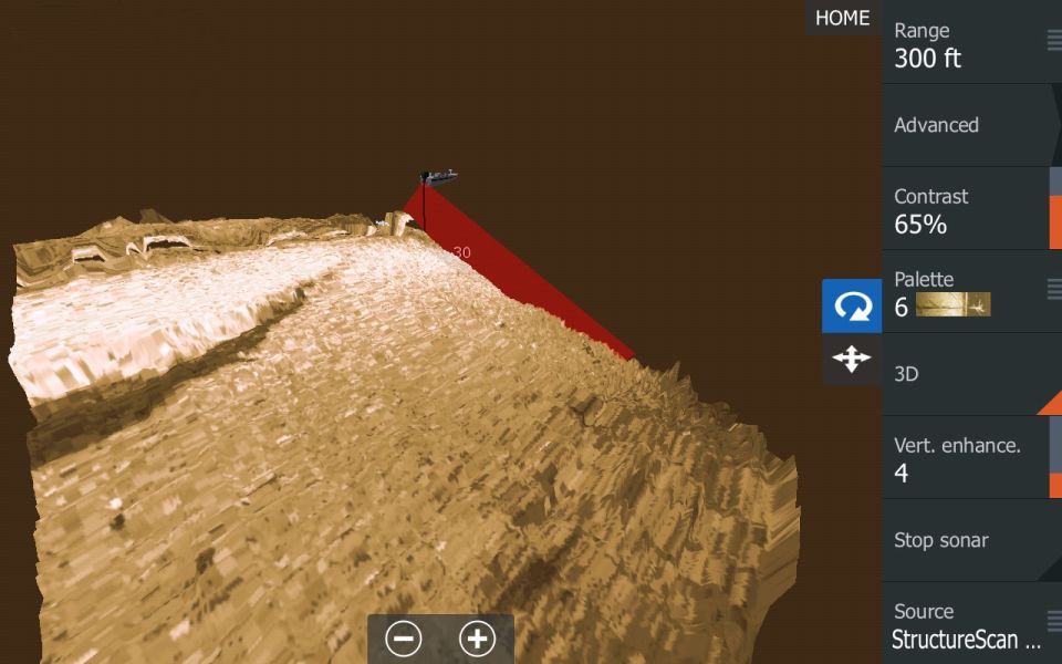 NAVICO - StructureScan 3D Durchbruchgeber Edelstahl