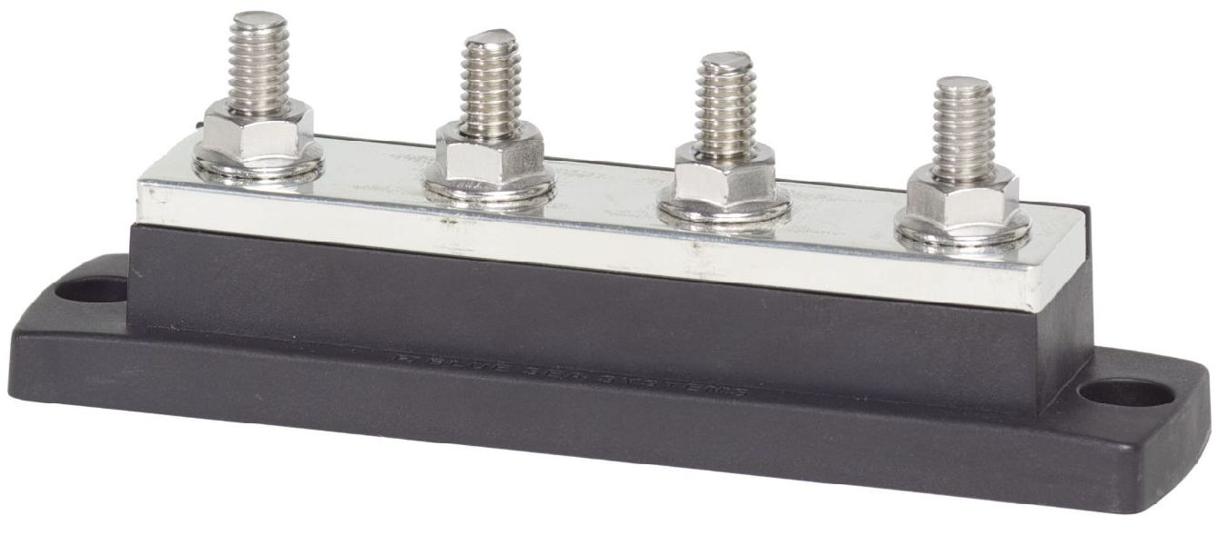 BLUE SEA - Sammelschiene 250 A - 4 Bolzen